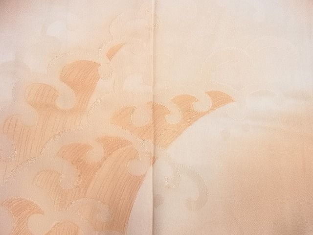 平和屋着物■色留訪問着　立波地紋　暈し染め　正絹　逸品　DAAA6983ya
