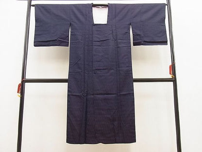 平和屋着物●道行コート ロング丈 雨コート 吉祥文 洗える着物 BAAD8740fw