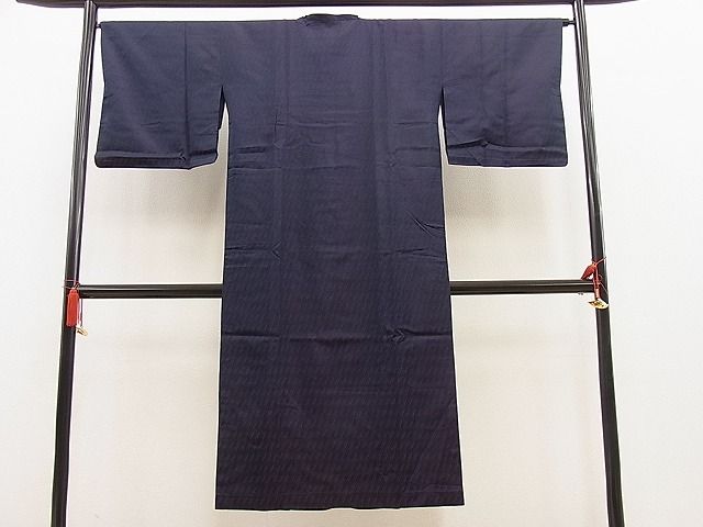平和屋着物●道行コート ロング丈 雨コート 吉祥文 洗える着物 BAAD8740fw