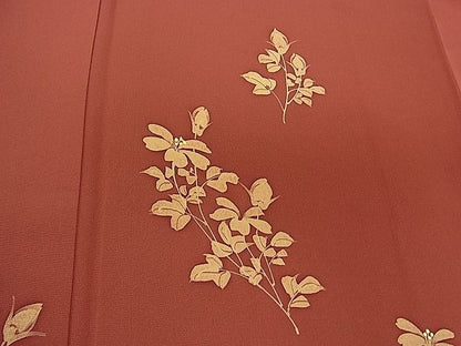 平和屋着物■付下げ　枝花文　逸品　CAAB7828ch