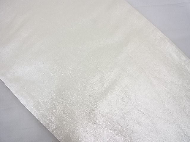 引泊袋帯 平和屋着物◎六通柄袋帯 亀甲取瑞鳥 銀糸 逸品 CAAD8800ou