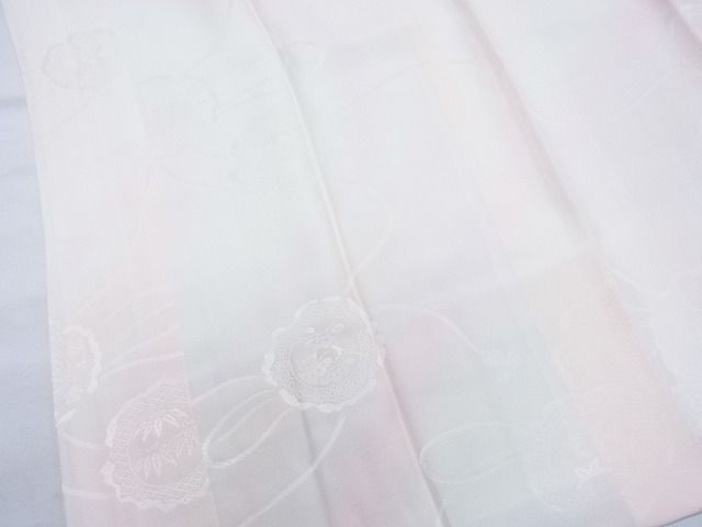 平和屋着物■上質な長襦袢　袷　鏡裏地紋　暈し染め　逸品　CAAD1551th