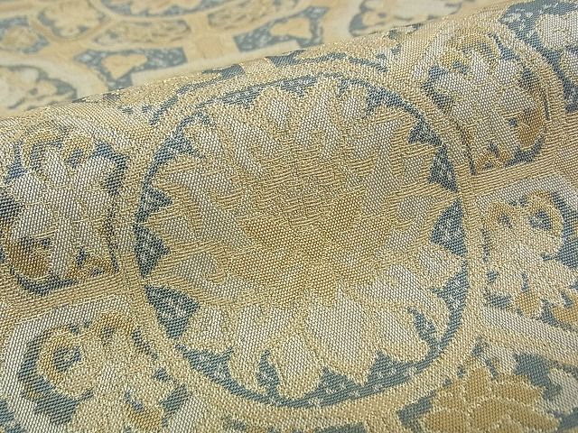 平和屋本店●最高級　人間国宝　北村武資　経錦　天井花文　金糸　共箱付き　逸品　CZAA0083s4