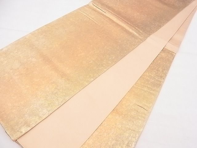 平和屋着物◎六通柄袋帯 箔散らし 金彩 引箔 逸品 BAAE1212ns