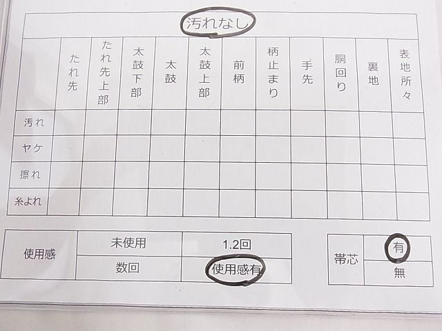 平和屋着物◎六通柄袋帯 唐織 陶器文様 金糸 逸品 BAAE1274ns