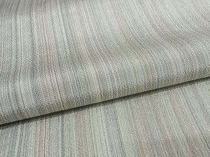 平和屋本店▽極上 やまだ織 200色 本塩沢 単衣 縞 証紙付き 正絹 逸品 KAAA0964kk4