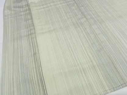 平和屋本店▽極上 やまだ織 200色 本塩沢 単衣 縞 証紙付き 正絹 逸品 KAAA0964kk4
