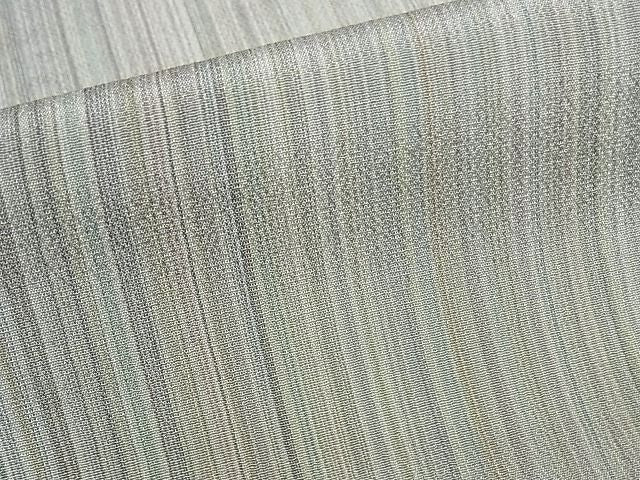 平和屋本店▽極上 やまだ織 200色 本塩沢 単衣 縞 証紙付き 正絹 逸品 KAAA0964kk4