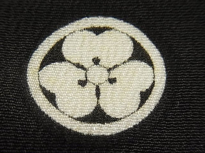 平和屋着物■豪華黒留袖　作家物　駒刺繍　雲取り渡り橋吉祥文　暈し染め　金彩　逸品　CAAD5746yc