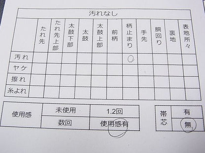 平和屋着物◎六通柄袋帯 唐織 扇面草花文 金銀糸 紙箱付き 逸品 CAAB9127dx