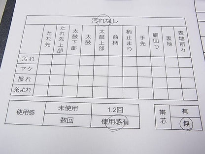 平和屋着物◎佐賀錦 六通柄袋帯 花唐草文 金銀糸 紙箱付き 逸品 CAAB9128dx