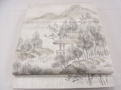 平和屋着物◎六通柄袋帯 作家物 京百景 逸品 CAAD9188ev
