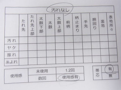 平和屋着物◎六通柄袋帯 唐織 立波枝垂れ花文 金糸 逸品 CAAD9243ev