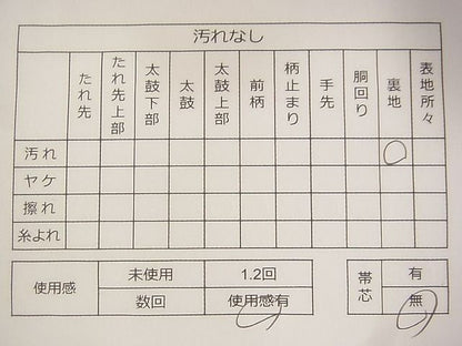 平和屋着物◎六通柄袋帯 切嵌草花文 金銀糸 逸品 CAAD4895vf
