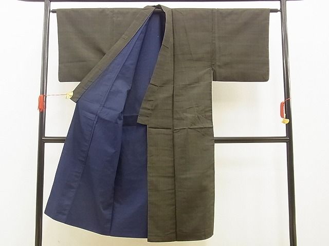 平和屋着物■男性 紬 縞 逸品 BAAE2030xi