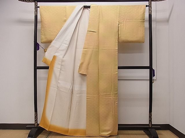 平和屋着物■付下げ　青海波地紋　暈し染め　逸品　CAAD4033dy
