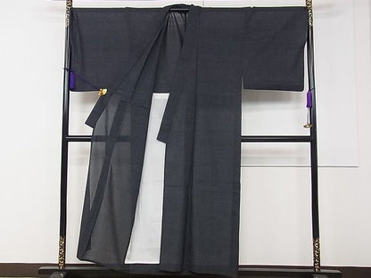 平和屋本店＊極上 夏物 本場大島紬 夏大島 男性 150亀甲 逸品 CZAA0181s4