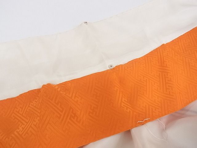 平和屋本店●希少　振袖　染刺工芸　大羊居　東京友禅　駒刺繍　笹竹枝梅草花文　金彩　逸品　CZAA0194s4