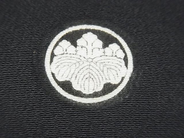 平和屋着物□豪華黒留袖 駒刺繍 刺繍 鴛鴦霞枝花文 金彩