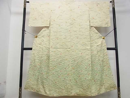 平和屋着物■付下げ　吹き寄せ花文　逸品　DAAE1554ma