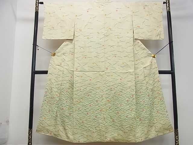 平和屋着物■付下げ　吹き寄せ花文　逸品　DAAE1554ma
