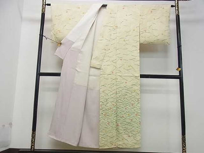 平和屋着物■付下げ　吹き寄せ花文　逸品　DAAE1554ma