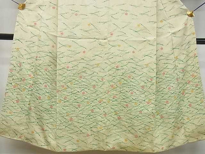 平和屋着物■付下げ　吹き寄せ花文　逸品　DAAE1554ma