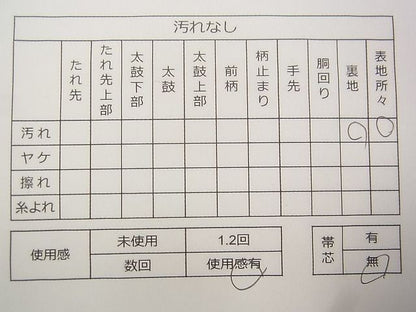 平和屋着物◎六通柄袋帯 唐織 飛鶴孔雀羽文 銀糸 逸品 CAAD5461vf