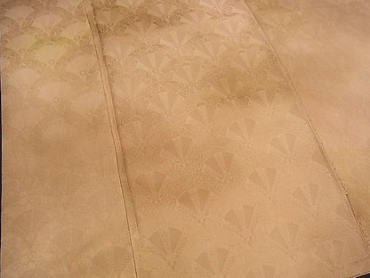 平和屋着物■付下げ　青海波花地紋　暈し染め　逸品　CAAD9514ze