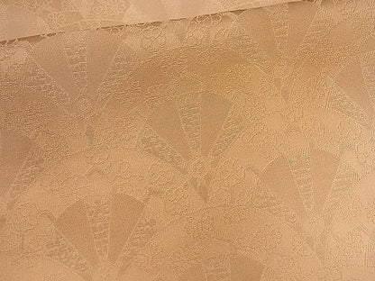平和屋着物■付下げ　青海波花地紋　暈し染め　逸品　CAAD9514ze