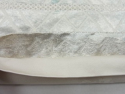 平和屋着物◎六通柄袋帯 青銅金唐織 道長花鳥唐草文 引箔 逸品 BAAE2796ea