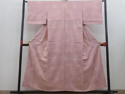 平和屋着物■付下げ　総刺繍　草葉文　暈し染め　逸品　BAAE6610mz