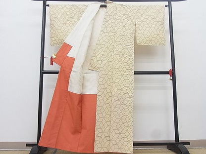 平和屋着物■上質な紬 吉祥文 逸品 BAAE6649mz