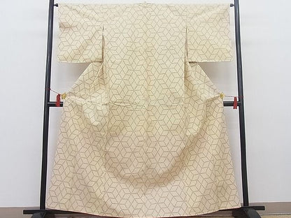 平和屋着物■上質な紬 吉祥文 逸品 BAAE6649mz