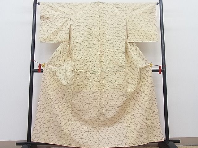 平和屋着物■上質な紬 吉祥文 逸品 BAAE6649mz