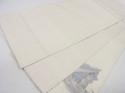 平和屋着物◎太鼓柄袋帯 裏海道五捨三次 逸品 CAAD8774ou