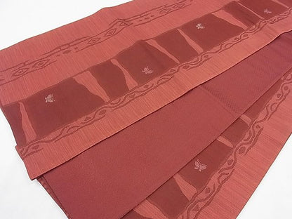 平和屋着物◎六通柄袋帯 明日香絣 吉祥舞蝶文 逸品 CAAD8805ou