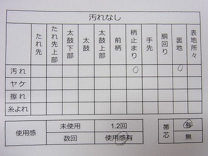 平和屋着物◎六通柄袋帯 流水遠山文 金銀糸 逸品 CAAD8807ou