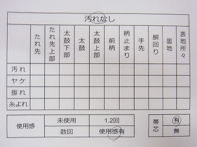 平和屋着物◎六通柄袋帯 雲重ね扇面花文 金糸 逸品 CAAD8817ou