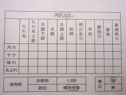 平和屋着物◎六通柄袋帯 霞文 金銀糸 逸品 CAAD1356eg