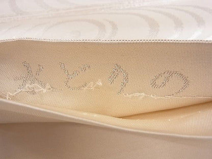 平和屋着物◎六通太鼓柄袋帯 唐織 水どりの 銀糸 逸品 CAAD1359eg