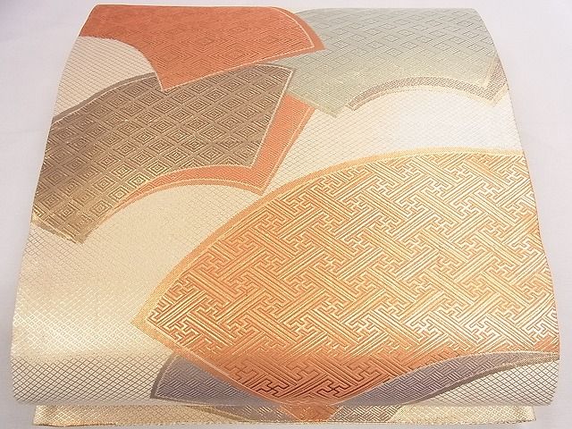 平和屋着物◎佐賀錦 本場筑前博多織 六通柄袋帯 地紙吉祥文 逸品 CAAD1366eg