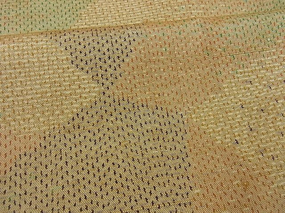 平和屋着物■上質な紬 切嵌文様 逸品 BAAD7144cw