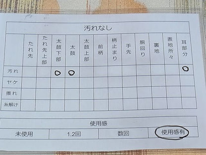 平和屋着物◎太鼓柄袋帯 綴れ 雲霞文様 金銀糸 逸品 BAAE6286ph