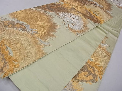平和屋着物◎六通柄袋帯 枝松文 金銀糸 逸品 CAAD9035dx