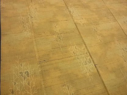 平和屋着物■上質な紬　樹林文　暈し染め　逸品　BAAE8809xi