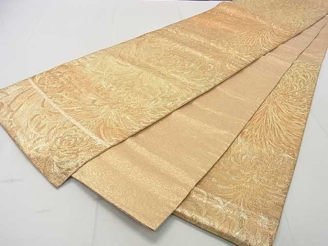 平和屋着物◎六通柄袋帯 乱菊 金糸 逸品 DAAE1715ma