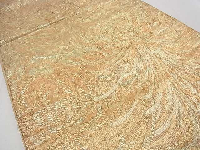平和屋着物◎六通柄袋帯 乱菊 金糸 逸品 DAAE1715ma