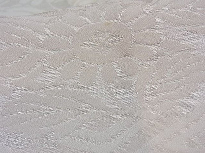 平和屋着物■長襦袢(無双仕立て)　草花地紋　正絹　逸品　AAAG5964Boa