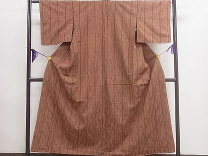平和屋着物■上質な紬 吉祥間道 逸品 CAAD7860ev
